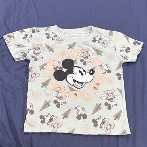 Disney Mickey Mouse Little Explorer T-Shirt - Light Green